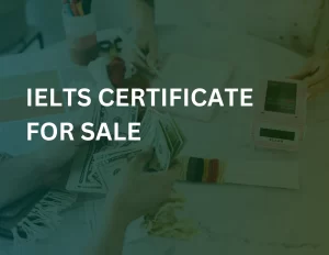 IELTS Certificate For Sale